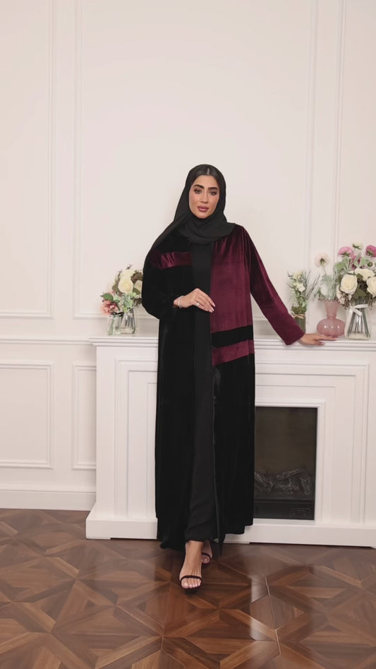 Mika Red Abaya