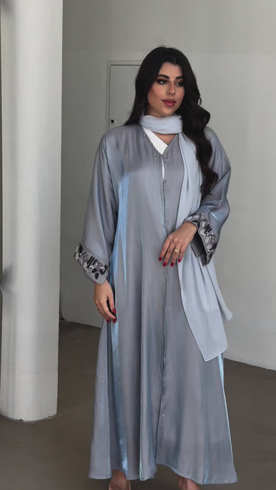 Jawhara Blue Abaya