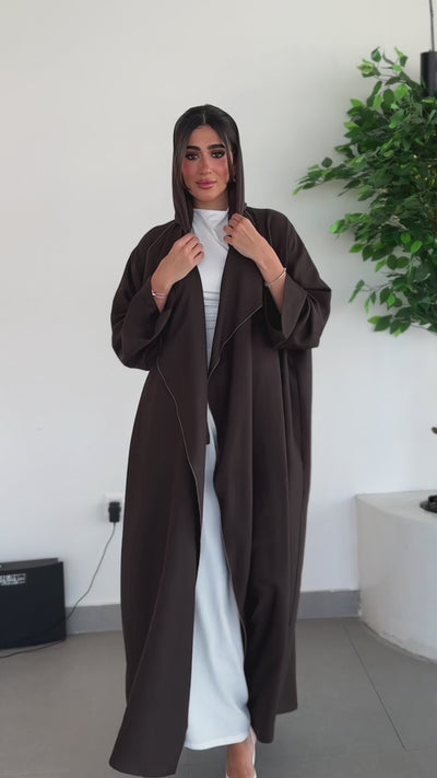 Misk Brown Abaya