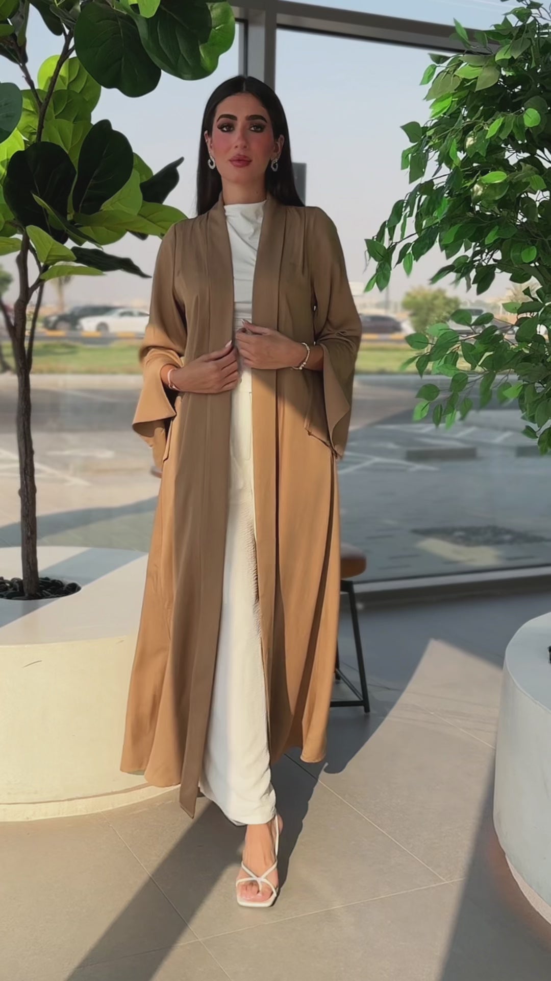 Maya Beige Abaya