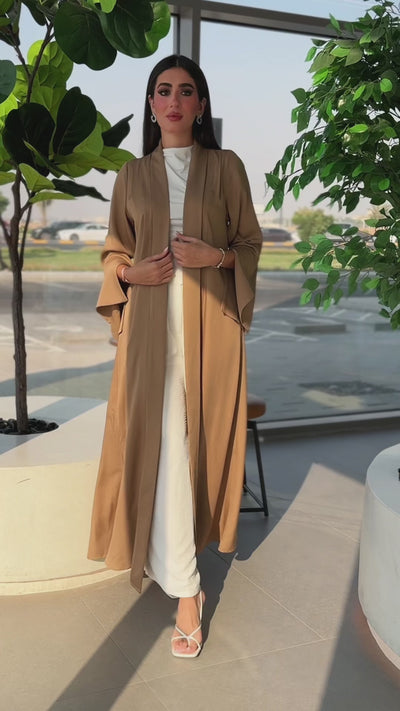 Maya Beige Abaya