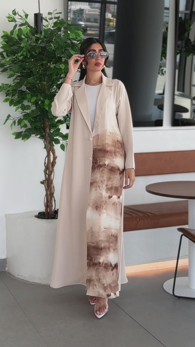 Dalal Beige Abaya